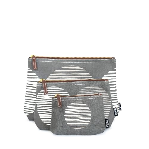 MAIKA Recycled Canvas Small Travel Pouch,
