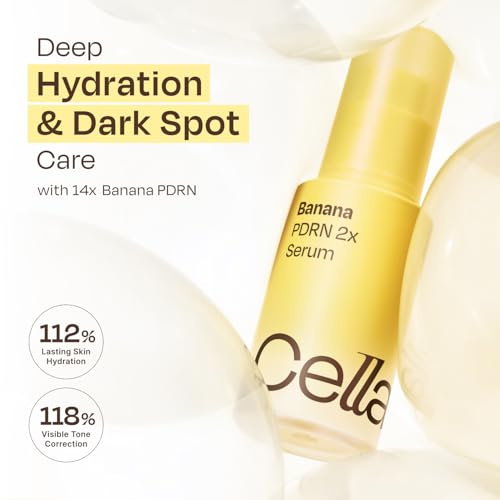 Celladix Banana PDRN 2X Serum ? 20,000 ppm High-Purity Vegan PDRN with Tranexamic Acid, Niacinamide & Alpha Arbutin ? Firming, Smoothing & Radiant Glass Skin Glow ? Korean Skincare, 1.01 Fl Oz