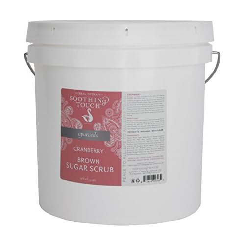 Soothing Touch Brown Sugar Scrub, Cranberry, 15 Pound