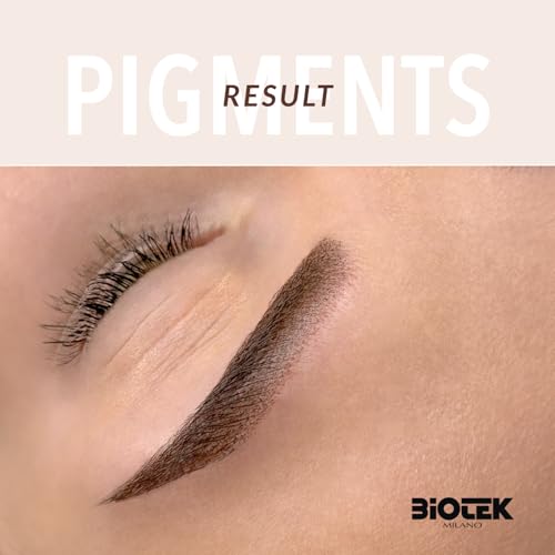 Inorganic Liquid Brow Pigment Kit for Permanent Makeup - Made in Italy - Set (5 Count, 0.61 fl.oz. each)