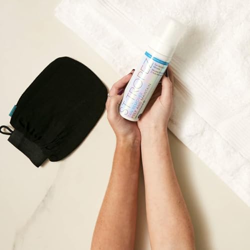 St.Tropez Tan Remover Mousse & Primer, 2-in-1 Prep and Maintain, Detox and Prime Skin, Sensitive Skin, Vegan, Natural & Cruelty Free, 6.7 Fl Oz