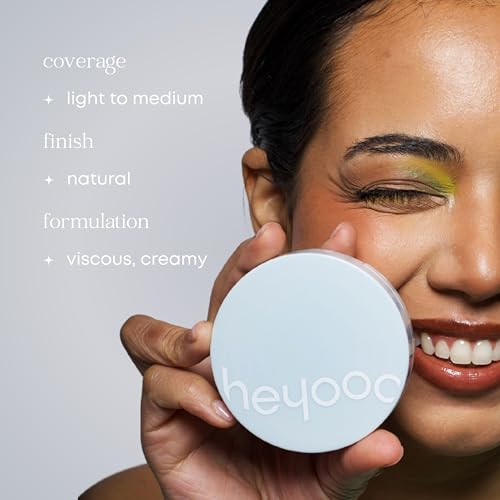 Natural Glow Foundation - Light to Medium Coverage Cushion Foundation with Hyaluronic Acid & Tea Tree Extract - Vegan, Cruelty-Free Cream - K Beauty - 15g/0.52oz - Desert Sand