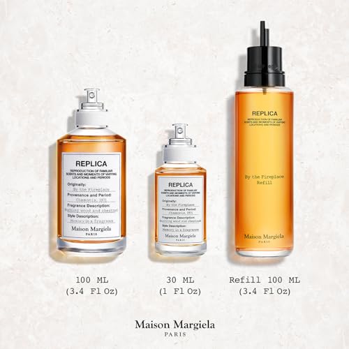 Maison Margiela - Replica - By the Fireplace Eau de Toilette - Warm & Spicy Fragrance - With Chestnut, Wood & Vanilla
