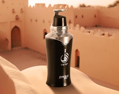 zimaya Taraf Black for Men Eau De Parfum, 100ml(3.4 oz)