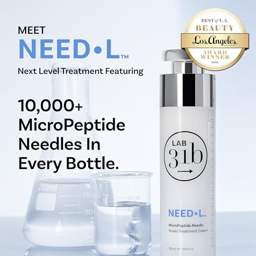 MicroPeptide Power Treatment Cream Moisturizer, Anti Aging Skin Care with Hyaluronic Acid, Peptides for Wrinkles, Dewy, Plump Skin, Vegan, Paraben, Cruelty & Alcohol Free, 1.69 fl oz