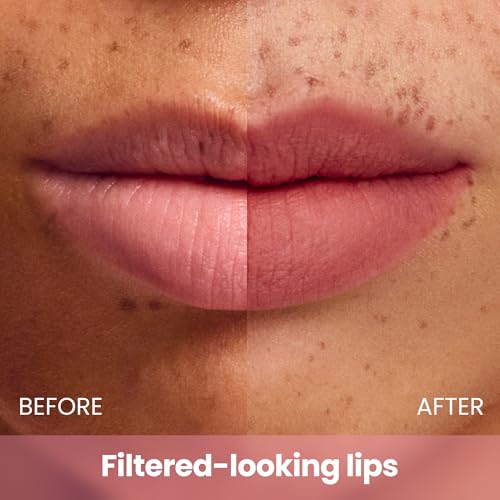 COLORGRAM NUDE BLUR TINT 02 CHARMING PINK | Soft Velvet Matte Lip Stain & Cheek Tint | Lightweight Blurring Tint for a Smooth & Airbrushed Finish | 24H Hydration, Long-Lasting & Non-Sticky Formula