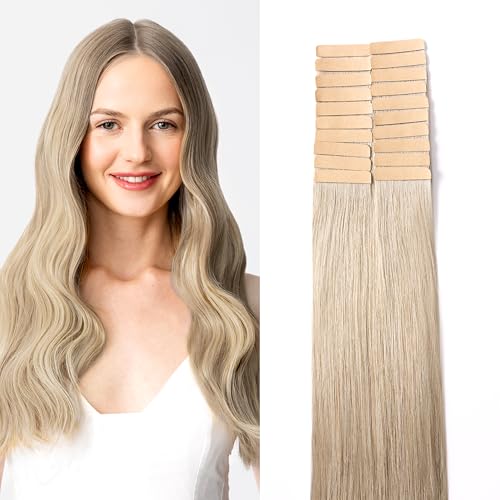Luxy Tape-In Hair Extension Collection 24", 50g, Champagne Blonde, 20 pieces