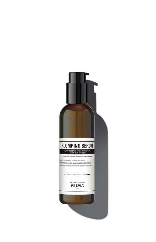 PREVIA Hair Plumping Serum for Thinning Hair Increase Thickness & Density Advanced Treatment for Hair Regrowth and Loss Moisturizing Nourishing Formula Sulfate Free Paraben Free 6.7 oz