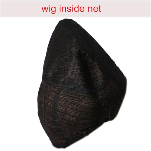 Linfairy Short Black Retro Vintage Wig Big Bouffant Beehive Wigs for Women fits 50s 80s Halloween Costume