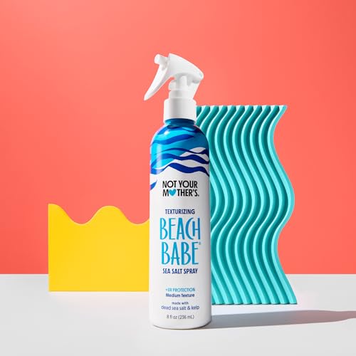 Not Your Mother's Beach Babe Sea Salt Spray (3-Pack) - 8 fl oz - Texturizing Spray for Tousled Hair - Add Texture and Grit to Hair with a Matte Finish
