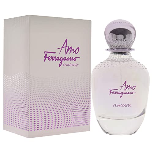 FERRAGAMO Amo Ferragamo Flowerful Eau de Toilette, Perfume Spray for Women, 3.4 Fl. Oz.