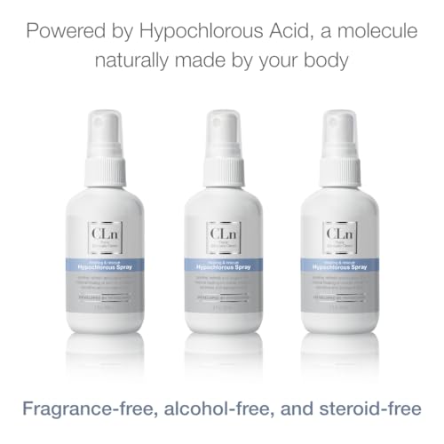 CLn¢ç Hypochlorous Spray - Daily Cleansing Spray to Manage Minor Skin Cuts and Lacerations Without Alcohol, Antibiotics, Steroids or Fragrance, 3 fl. oz.