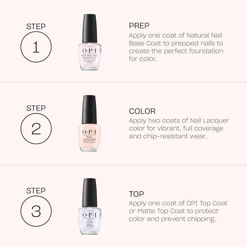 OPI Nail Lacquer Nail Polish | Opaque Bright Orange Cr?me Chip Resistant Nail Polish | Fast Drying, Streak Free