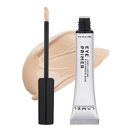Lamel Insta Eyeshadows Base - Universal Colours - Clear, Waterproof, Vegan, Cruelty-Free, Made for Long-Lasting Wear - For Any Skin Tone and Type - 10 ml