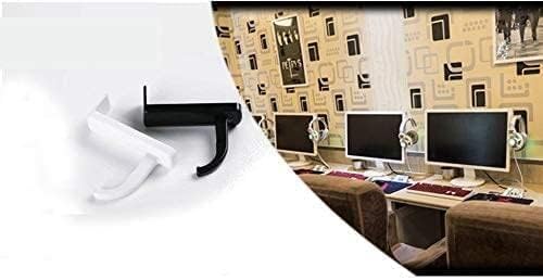Black Headphone Holder Portable Size Headphones Stand Universal,Headphone Head Set Hanger Wall Hook PC Monitor Earphone Stand Rack Holder Rack,Headphones, Earbuds and Accessories,Accessories