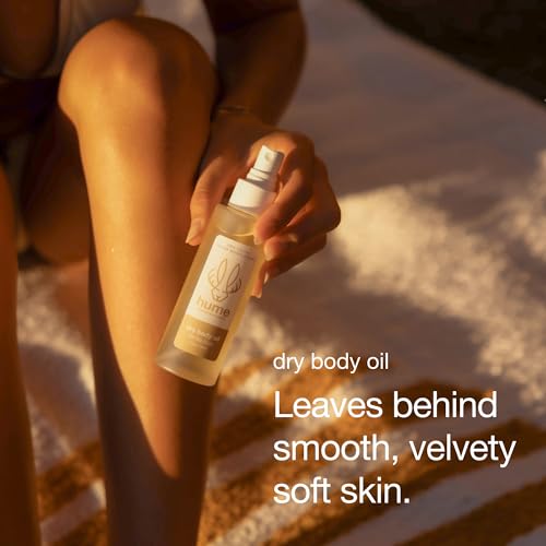 HUME SUPERNATURAL Dry Body Oil Spray - Moisturizing Oil for Dry Skin, After Shower Body Oils for Women and Men, Nourishing, Hydration, Glow, Vanilla Daze, 1-Pack