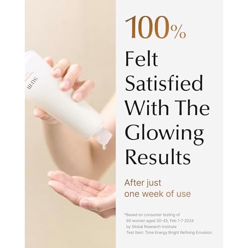 SU:M TIME ENERGY DUO SPECIAL SET (9.8 fl oz) - Skin Tone-Enhancing Skincare . with Farm-Ilumiact, Lumitamine, and Niacinamide for a Dewy, Even Complexion.