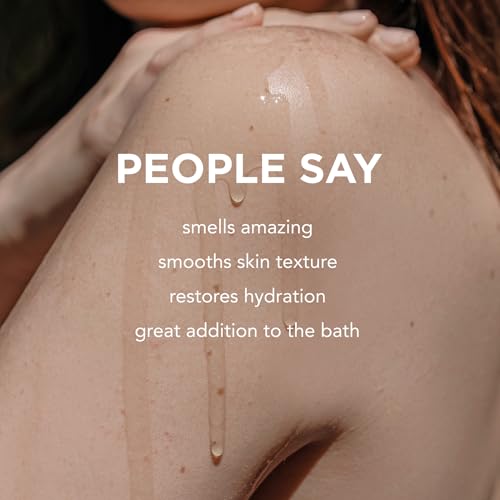 By Rosie Jane Calm Bath & Body Oil - Nourishing Body & Bath Oil to Leave Skin Soft, Smooth & Glowing - Enriched with Lavender, Chamomile & Neroli - Brightens and Boosts Collagen (125ml)