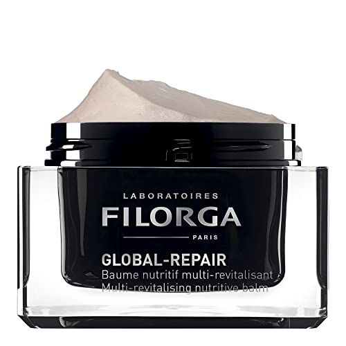 Filorga Global-Repair Balm, Anti-Aging Balm for Intense Skin Nutrition with NCEF, Hyaluronic Acid, and Redensifying Peptides, 1.69 fl. Oz.