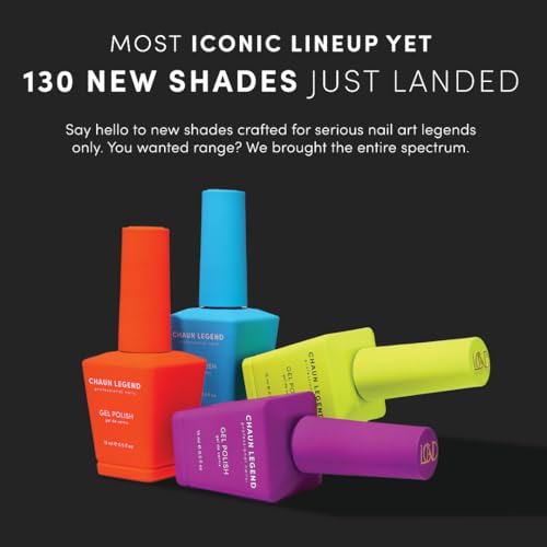 Chaun Legend Gel Nail Polish | In Too Deep LG5228 (true navy) | Soak Off UV LED Cure Gel Polish High Gloss 15ml