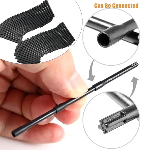 Ink Mixer Machine Kit, Yuelong Pigment Mixer Machine with 100Pcs Mixing Sticks Eyebrow Color Makeup Ink Pigment Electric Agitator Machine for Makeup Microblading Supplies