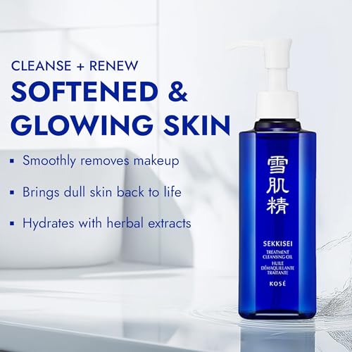 SEKKISEI Treatment Cleansing Oil, Facial Cleanser & Makeup Remover, 5.4 Ounce