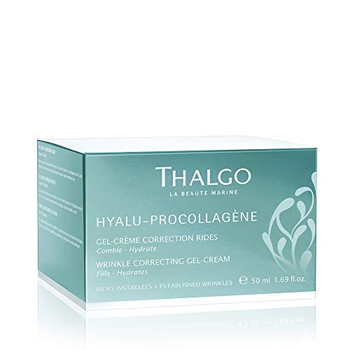THALGO Marine Skincare, Wrinkle Correcting Gel Cream, Hyaluronic Acids and Marine Pro-Collagen Facial Gel Cream, 50ml, 1.69 fl. oz.
