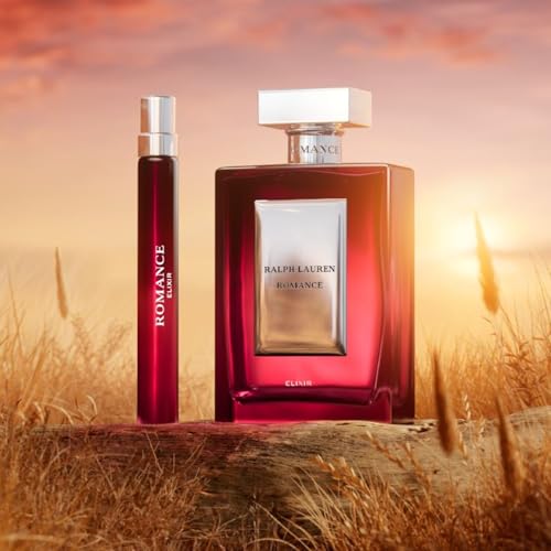 RALPH LAUREN FRAGRANCES Romance Elixir - Womens Perfume Gift Set - Full Size Fragrance, 2.3 Fl Oz & 0.3 Fl Oz Travel Size