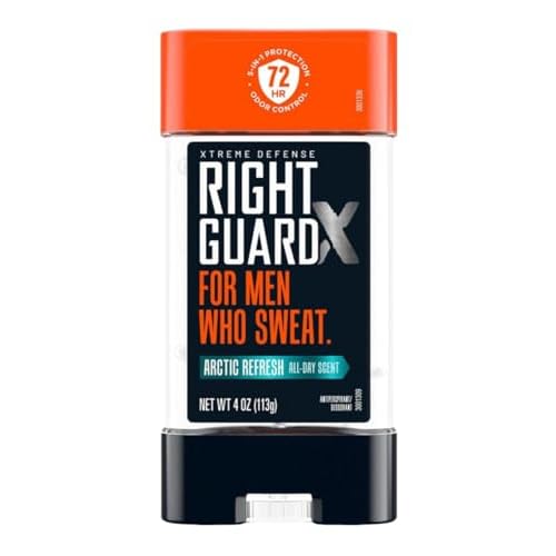 Right Guard Xtreme Defense Arctic Refresh Gel 4 Ounce Men