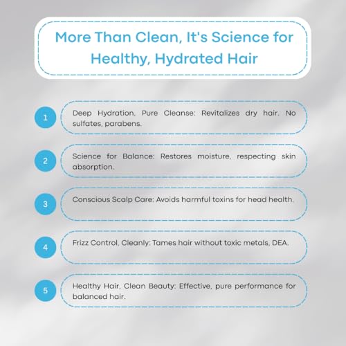 Kumo Shampoo for Moisture & Balance | Sulfate-Free, Paraben-Free, Phthalate-Free, DMDM Hydantoin-Free | Gentle & Restorative Cleanse for Dry, Damaged, Frizzy Hair