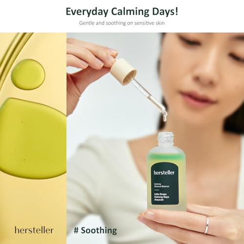 hersteller Little Drops Calming Days Ampoule 45ml, 1.5 Fl Oz Soothing for Sensitive Skin Calendula Flower Water Moisturizing Vegan Facial Skin Korean Skincare