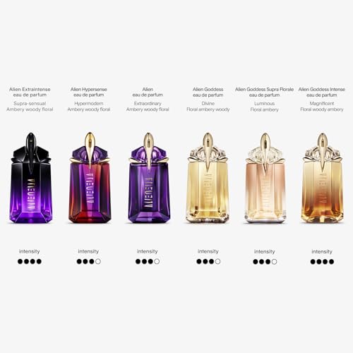 Mugler Alien Goddess - Eau de Parfum - Women's Perfume - Floral & Woody - With Bergamot, Jasmine, and Vanilla - Long Lasting Fragrance