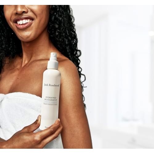 Josh Rosebrook Hydrating Accelerator - Refreshing & Lightweight Antioxidant Face Mist Hydrating Spray - Natural Facial Spray for All Skin Types (250 mL (8.5 fl oz))