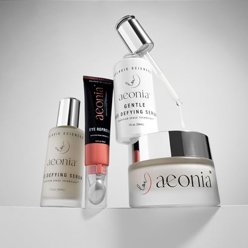 Aeonia Sculpting Cream ? Certified Space Technology Skincare, Anti-Aging Moisturizer with Bacillus Lysate & Resveratrol, Hydrates, Firms & Boosts Elasticity, Smooths Fine Lines, 1.69 Fl Oz