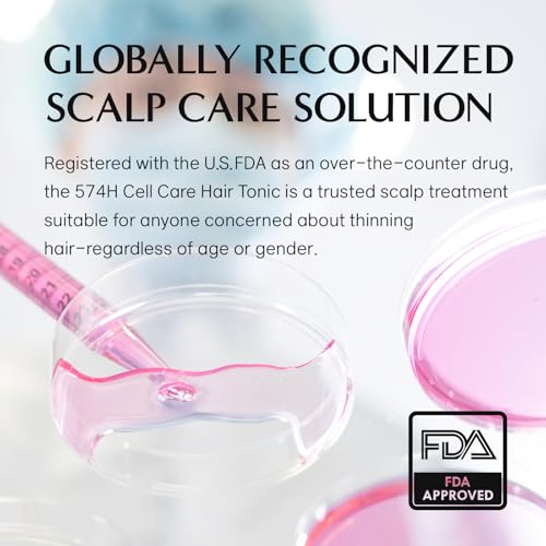 CELONIA NGF 574H Hair Tonic, Korean Primed Bio Stem Cell Hair And Scalp Treatment Serum For Hair Growth And healthy Scalp, Non Greasy Non Oily, Anti Hair Loss, Reduce Flaky Itchy And Dry Scalp 50ml