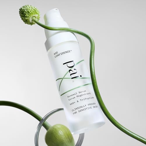 Pai Skincare - Age Confidence Renewal Serum with NAD+ and TriPeptide | Natural, Vegan, Sensitive Skincare (1 fl oz | 30 ml)