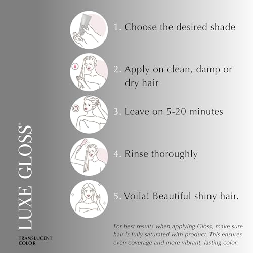 ECRU New York LUXE GLOSS Hair Gloss for Enhanced Color and Glass-Like Shine