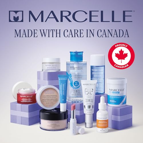 Marcelle Loose Setting Face Powder, Translucent, Talc-Free, Mattifying, Natural & Smooth Finish, Flawless Complexion, Long-Lasting, Hypoallergenic, Fragrance-Free, Cruelty-Free, 1.94 Oz.