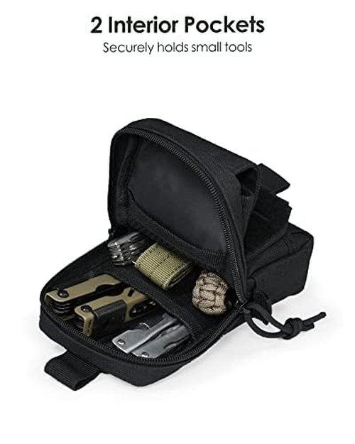 TACTICISM Toiletry Bag for Men & Molle Pouch, Buncle