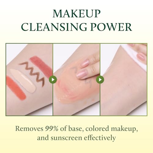 YADAH Cactus Pore Deep Cleansing Oil (6.76 Fl Oz) ? Lightweight Daily Facial Cleanser & Daily Makeup Remover with Cactus Seed Oil for Pore Purifying & Balanced Skin, Double Cleansing Korean Skincare