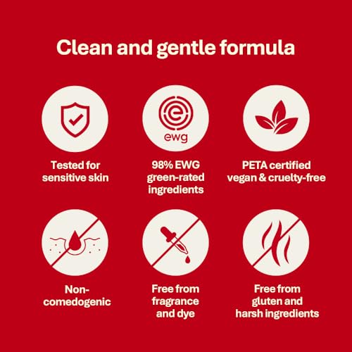 Rothea Resilience Cream, Anti-Aging with Bakuchiol 10,000ppm (Natural Retinol Alternative), Face Moisturizer, Neck Cream with Collagen, Ceramides, Peptides, Niacinamide, Korean Skin Care, 1.7 oz