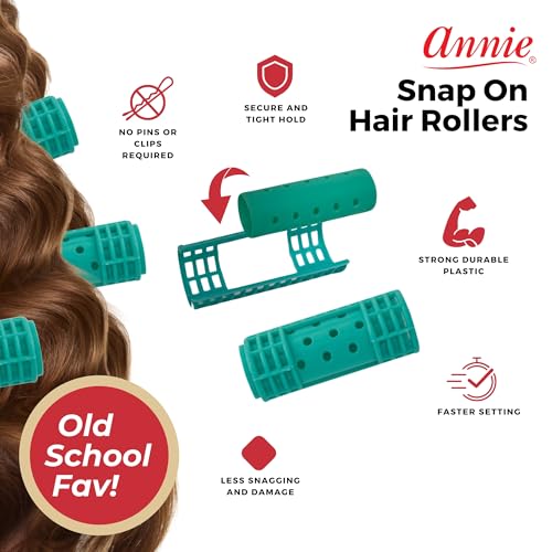 Snap On Magnetic Rollers - Large