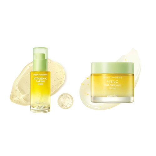 [Bundle] GOODAL Green Tangerine Vita C Skin Care Duo : Serum, Cream