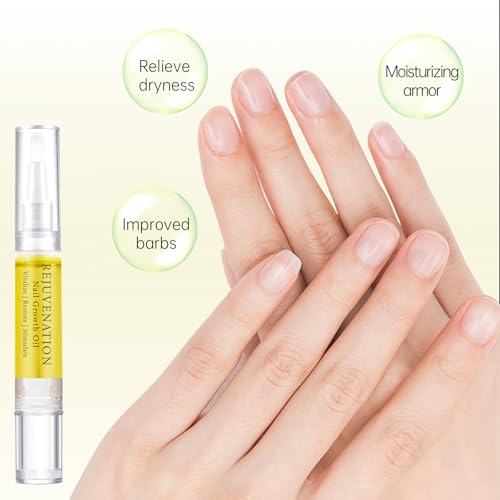 Fiorland Nail Growth Oil, Rejuvenation Nail Growth Oil, Instant Nail Repair, Rejuvenation Serum for Nail Strengthener and Growth (2PCS)