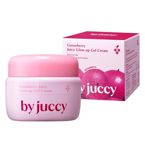 Gooseberry Juicy Glow-up Gel Cream¤ÓDaily Hydration, Even Skin Tone¤ÓGooseberry, Alpha-Arbutin, Niacinamide, Centella Asiatica¤ÓKorean Skin Care, Korean Moisturizer | By Juicy | 1.85 Fl.oz