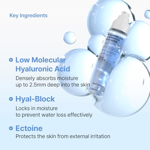 Meditherapy Hyaluronic Acid Serum XXL 150ml (5.07 fl.oz.) ? Ultra Hydrating Serum for Glowing Skin, Face Moisturizer, Non-Sticky, Anti-Aging & Wrinkle Care, Korean Skin Care