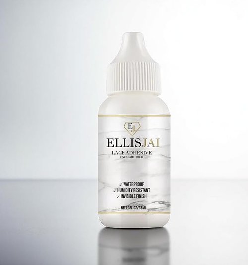 Get Your Glam On with the Complete ELLIS JAI Lace Wig Care Kit!" includes, 1 Max hold adhesive, 1 remover, 1 wax styling stick, and 1 full-size edge control with applicator stick.