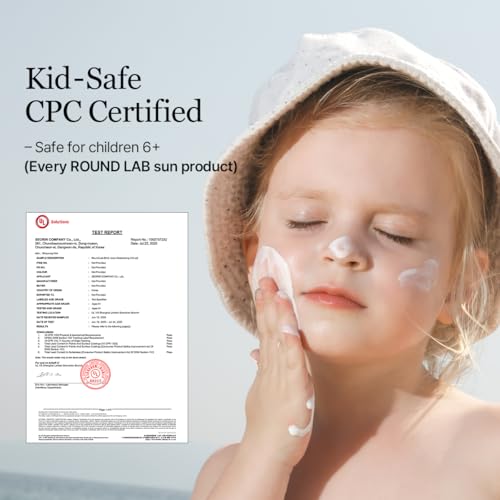 ROUND LAB Birch Juice Moisturizing UV LOCK SPF 45 | NBC No1 SPF, Glow Sunscreen for Daily Skincare, Non-toxic, UV Protection, Lightweight, Oil-Free, Organic, Korean Sunscreen (1.69 Fl Oz)