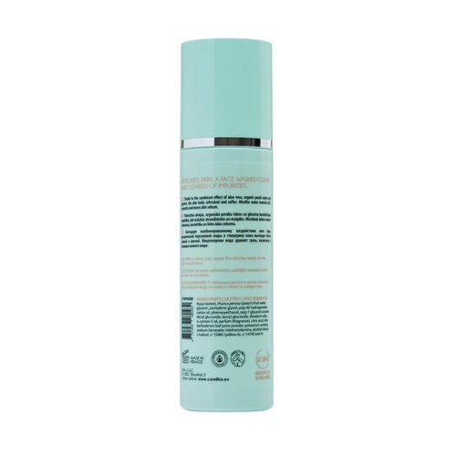 CARELIKA Micellar Peach Water – Gentle Makeup Remover & Aloe-Enriched Facial Cleanser for All Skin Types, 200ml