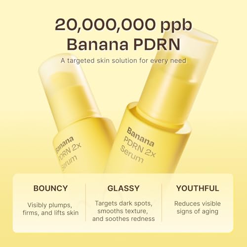Celladix Banana PDRN 2X Serum ? 20,000 ppm High-Purity Vegan PDRN with Tranexamic Acid, Niacinamide & Alpha Arbutin ? Firming, Smoothing & Radiant Glass Skin Glow ? Korean Skincare, 1.01 Fl Oz